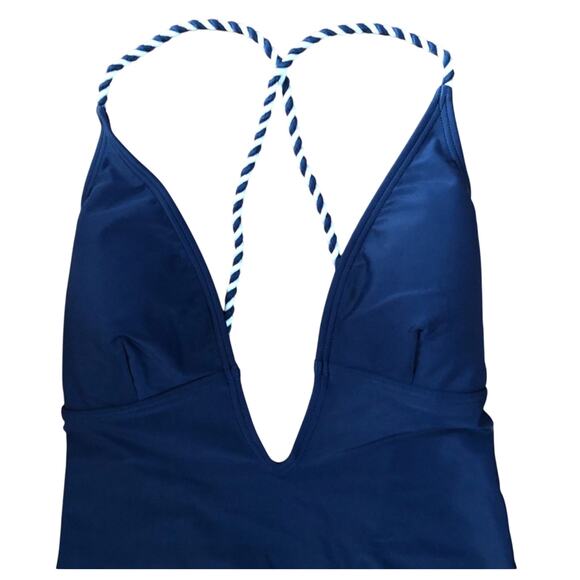 Ted Baker London Nolah Rope Tie Swimsuit Blue Size 1 NOWT - Picture 6 of 9